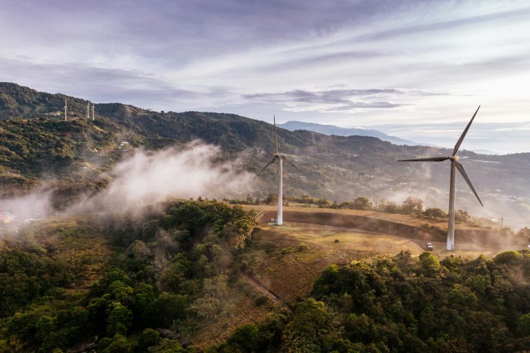 Layout of Turbines in Windfarm