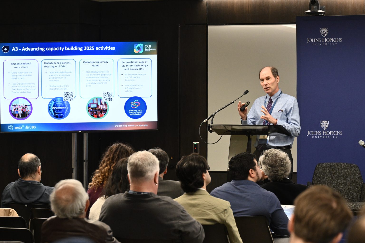 OQI highlights anticipatory approach to quantum computing at 2025 Science Diplomacy Summit