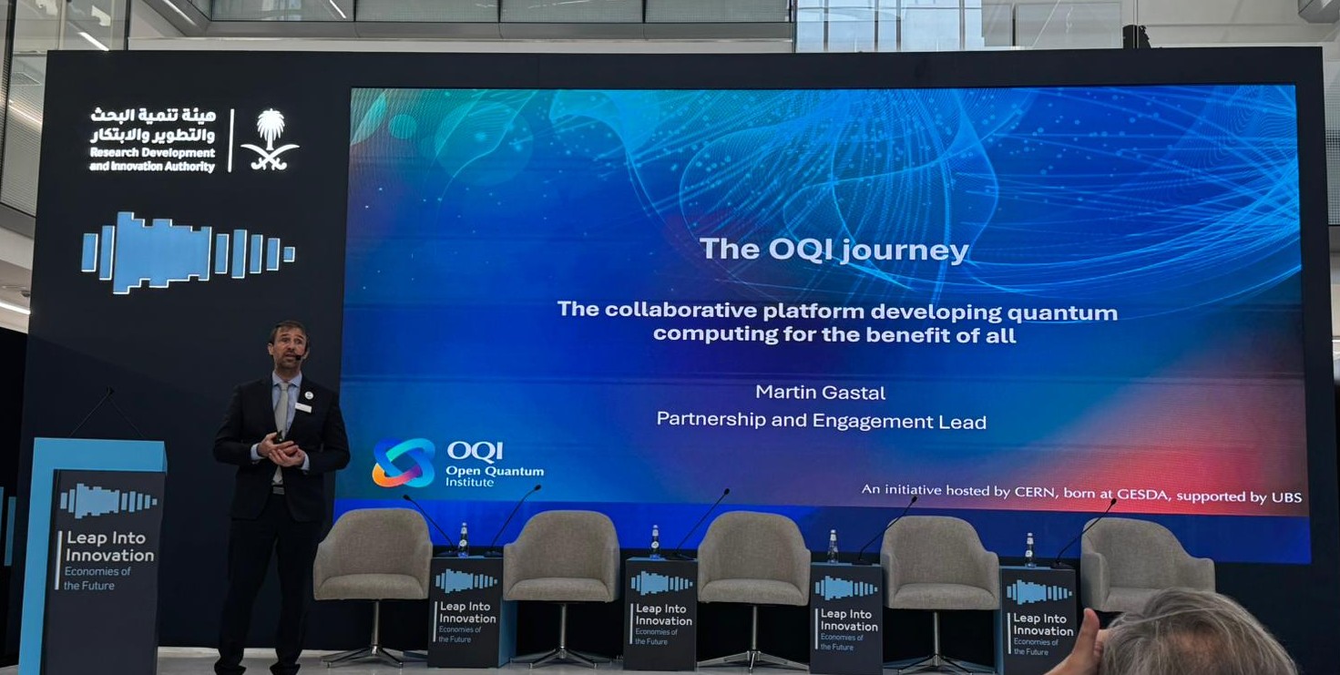 Open Quantum Institute showcases global collaboration at LEAP 2025