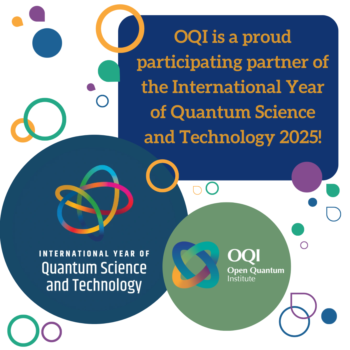 OQI partners with the International Year of Quantum