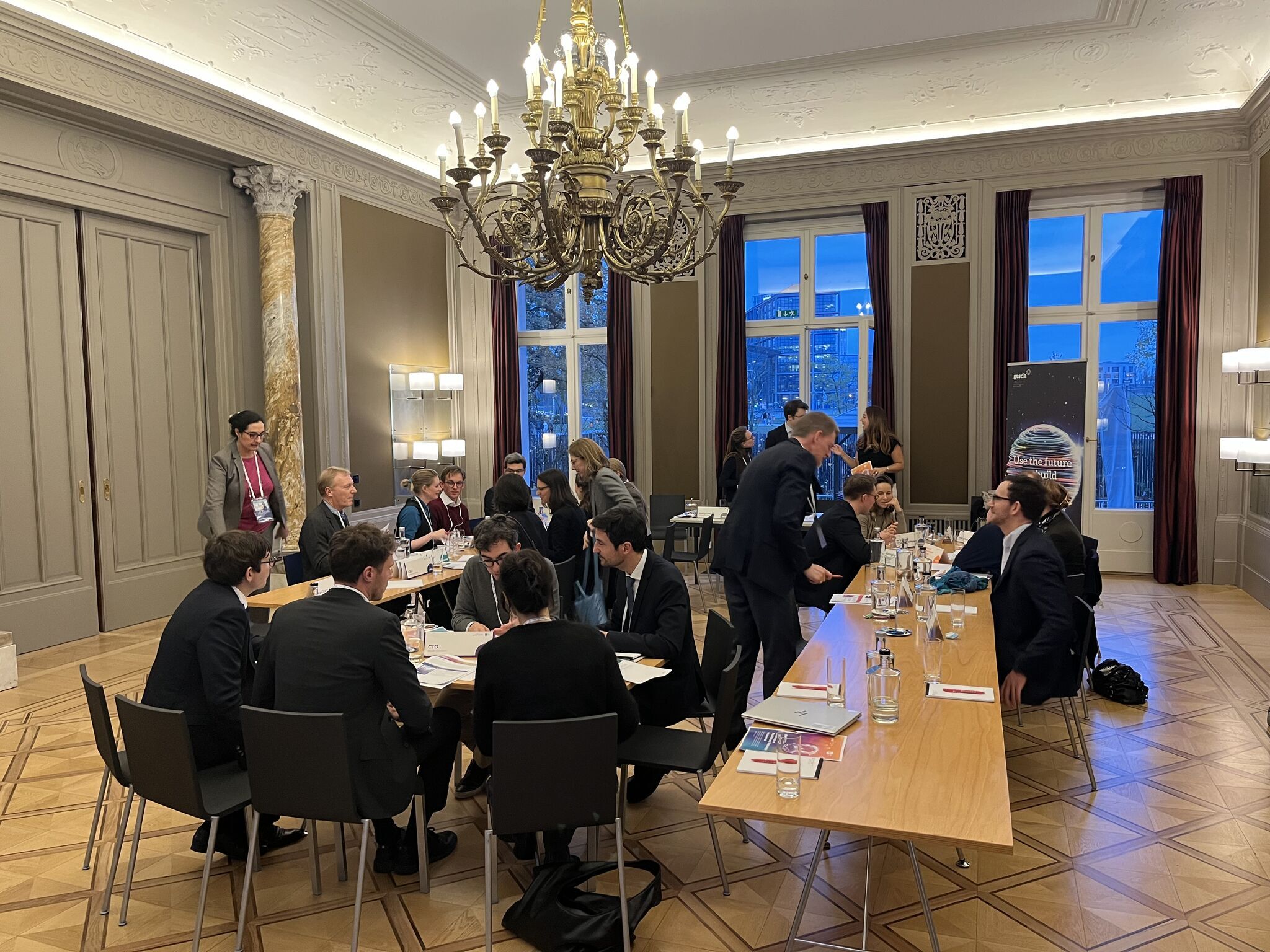 Quantum Diplomacy Game played at the Swiss Embassy in Berlin